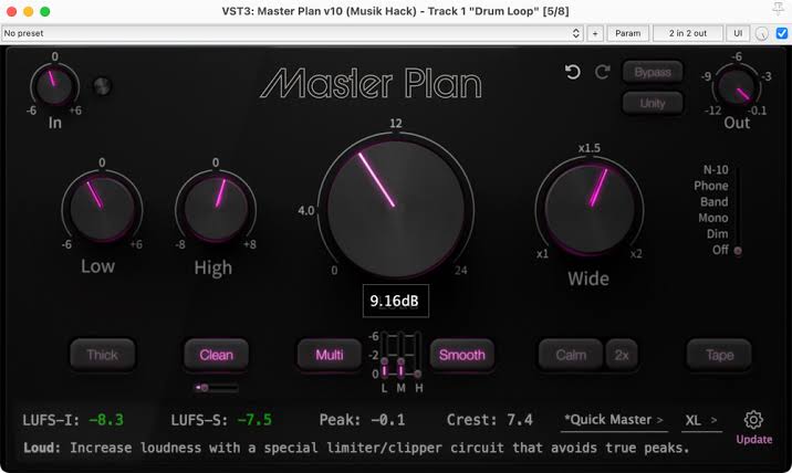 Musik Hack Master Plan